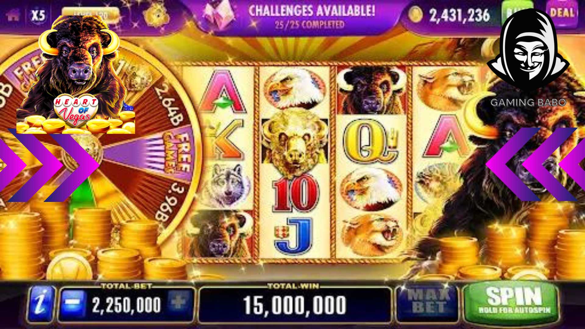 Slots Heart of Vegas tips and tricks