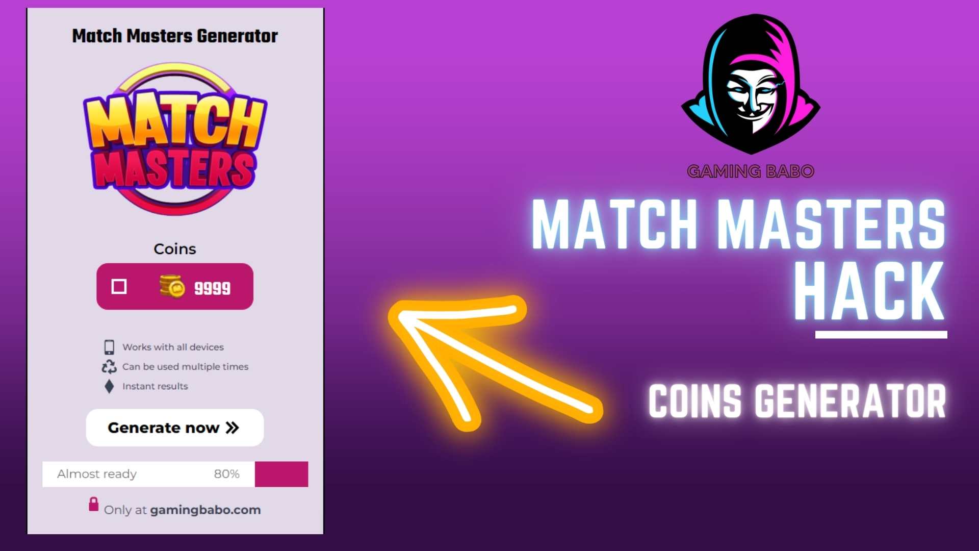 match masters free boosters hack