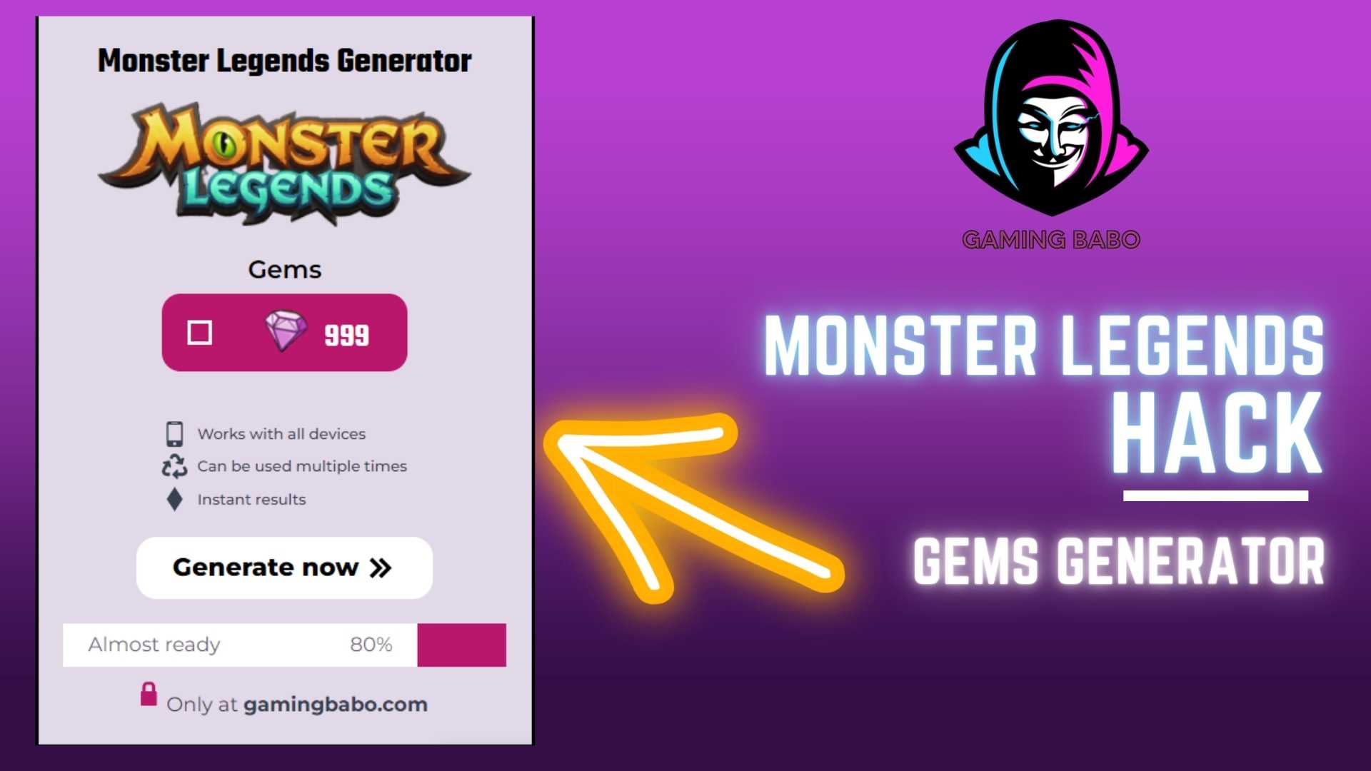 monster legends gem hack no survey