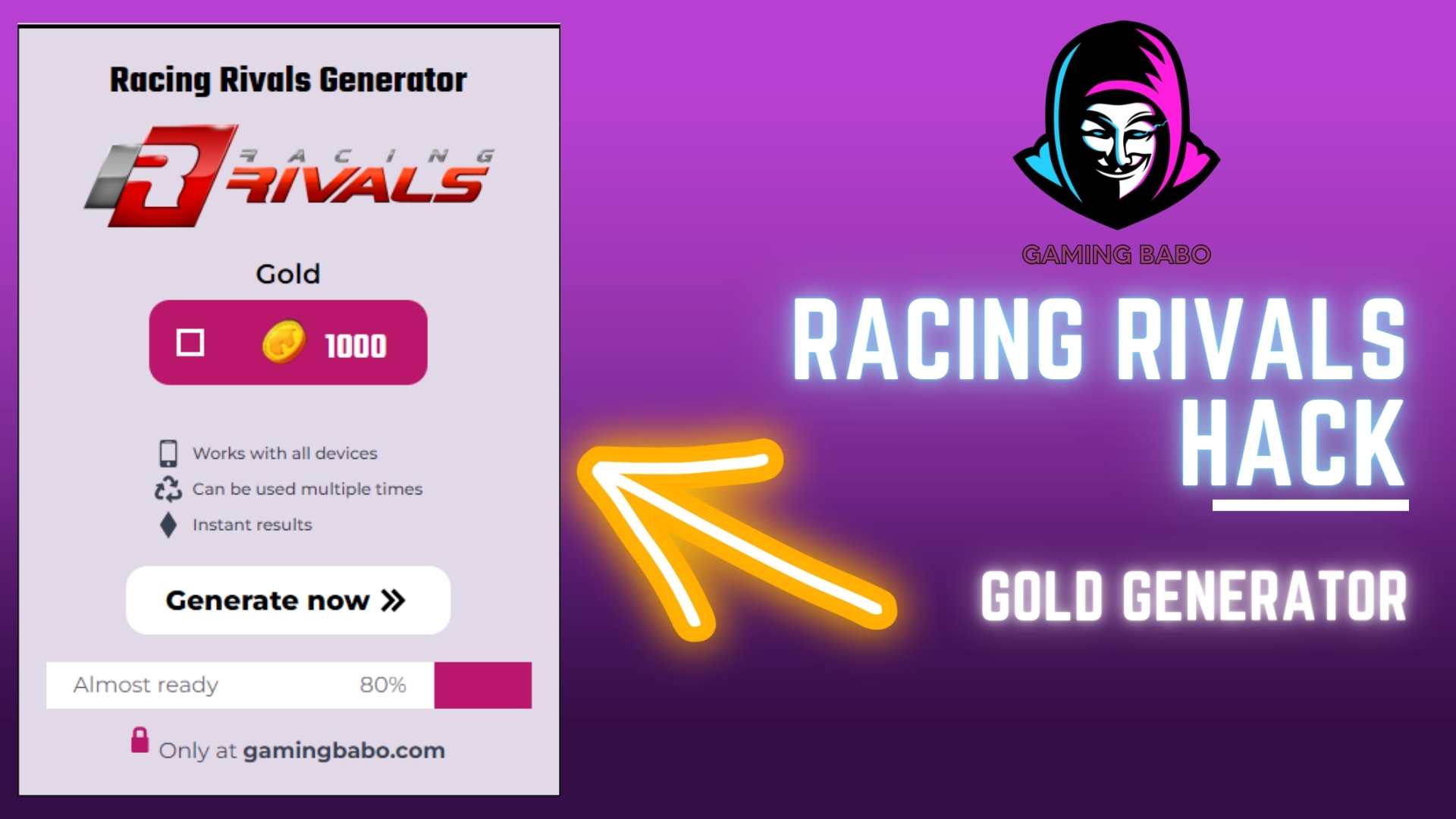racing rivals hack no human verification