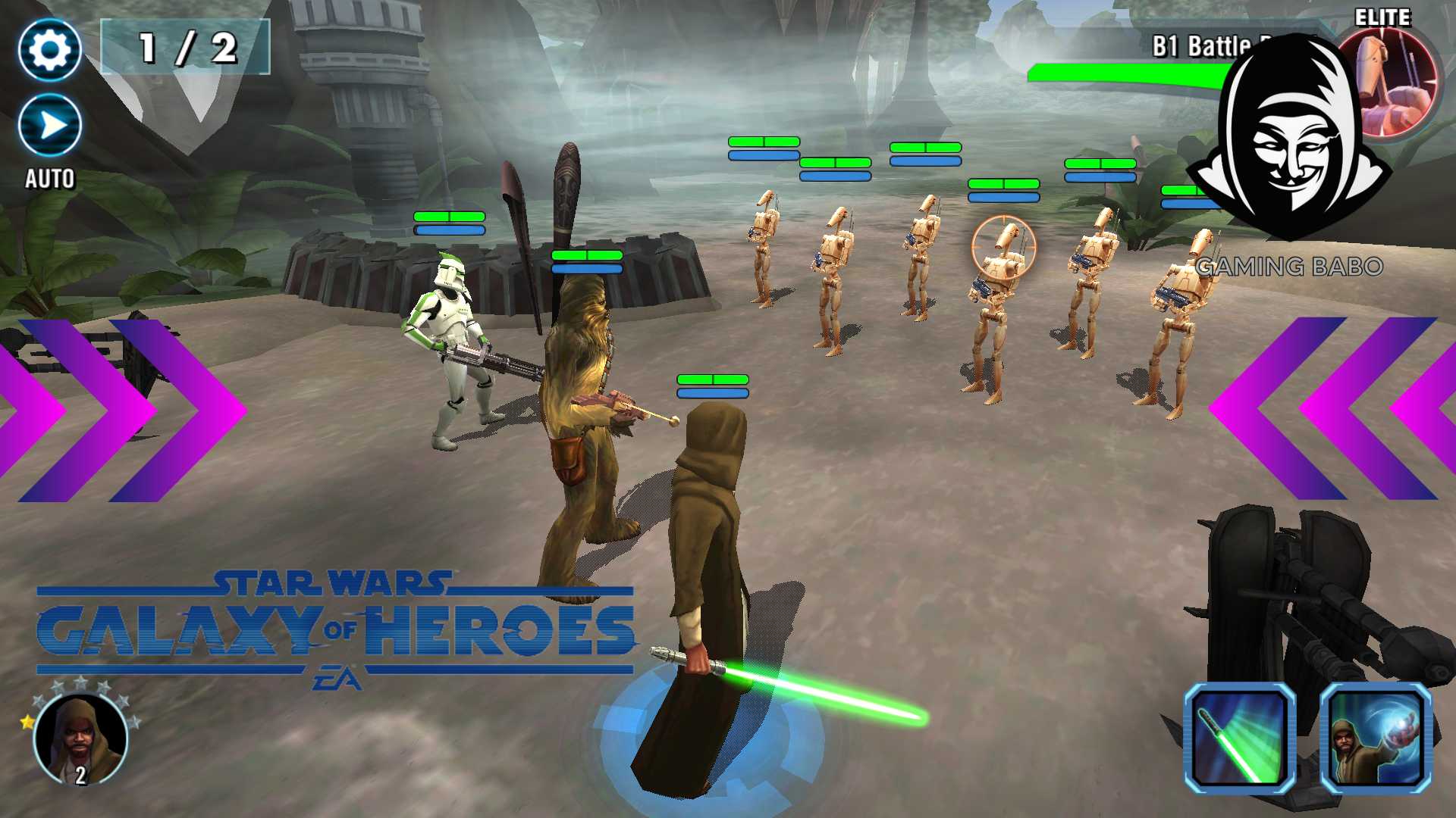 Star Wars Galaxy of Heroes tips and tricks